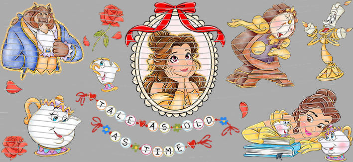 16oz Disney style-D-189